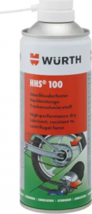 WÜRTH tuhé mazivo HHS 100 DRYLUBE na řetězy moto 400 ml